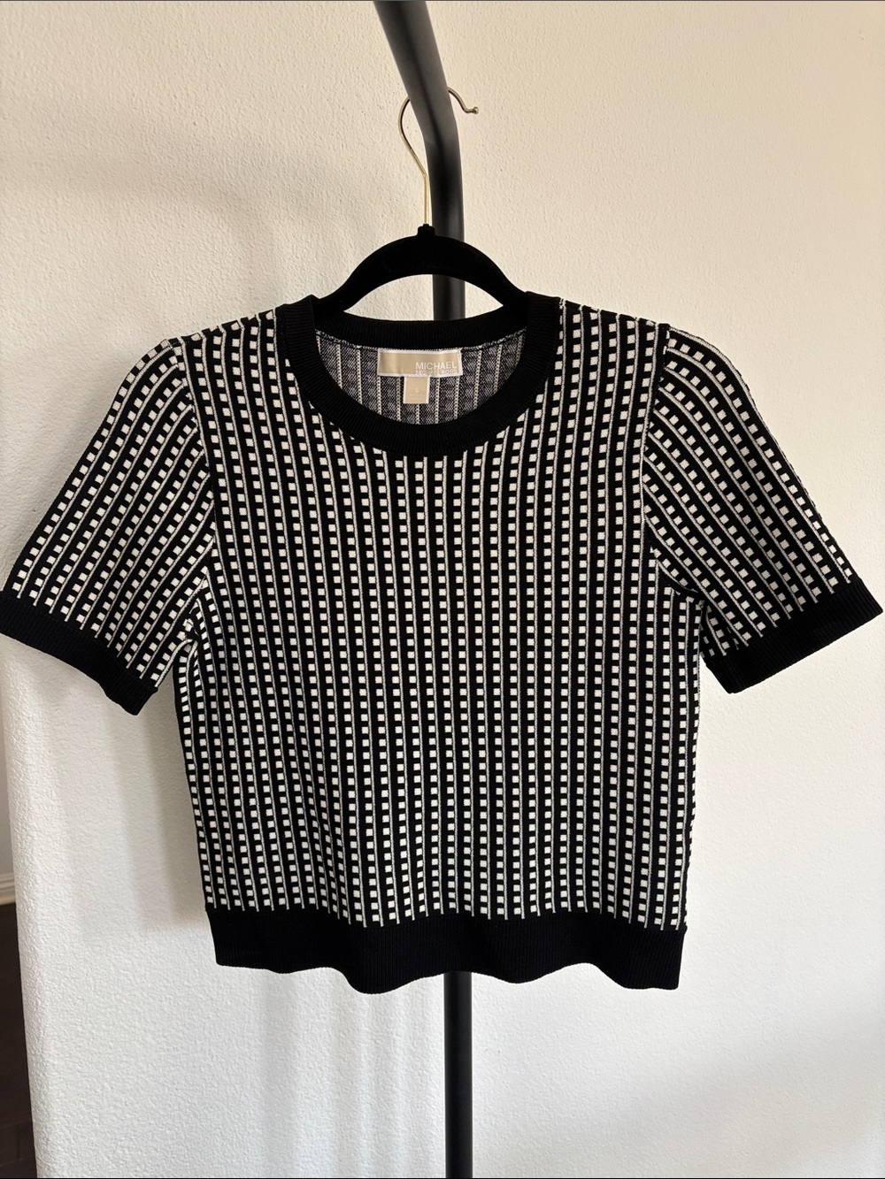 Michael Kors Geometric Pattern Crop Size S